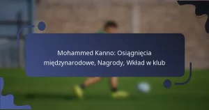 Mohammed Kanno: Osiągnięcia międzynarodowe, Nagrody, Wkład w klub