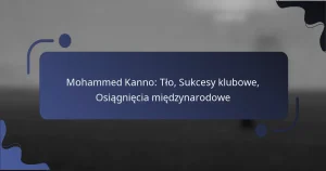 Mohammed Kanno: Tło, Sukcesy klubowe, Osiągnięcia międzynarodowe